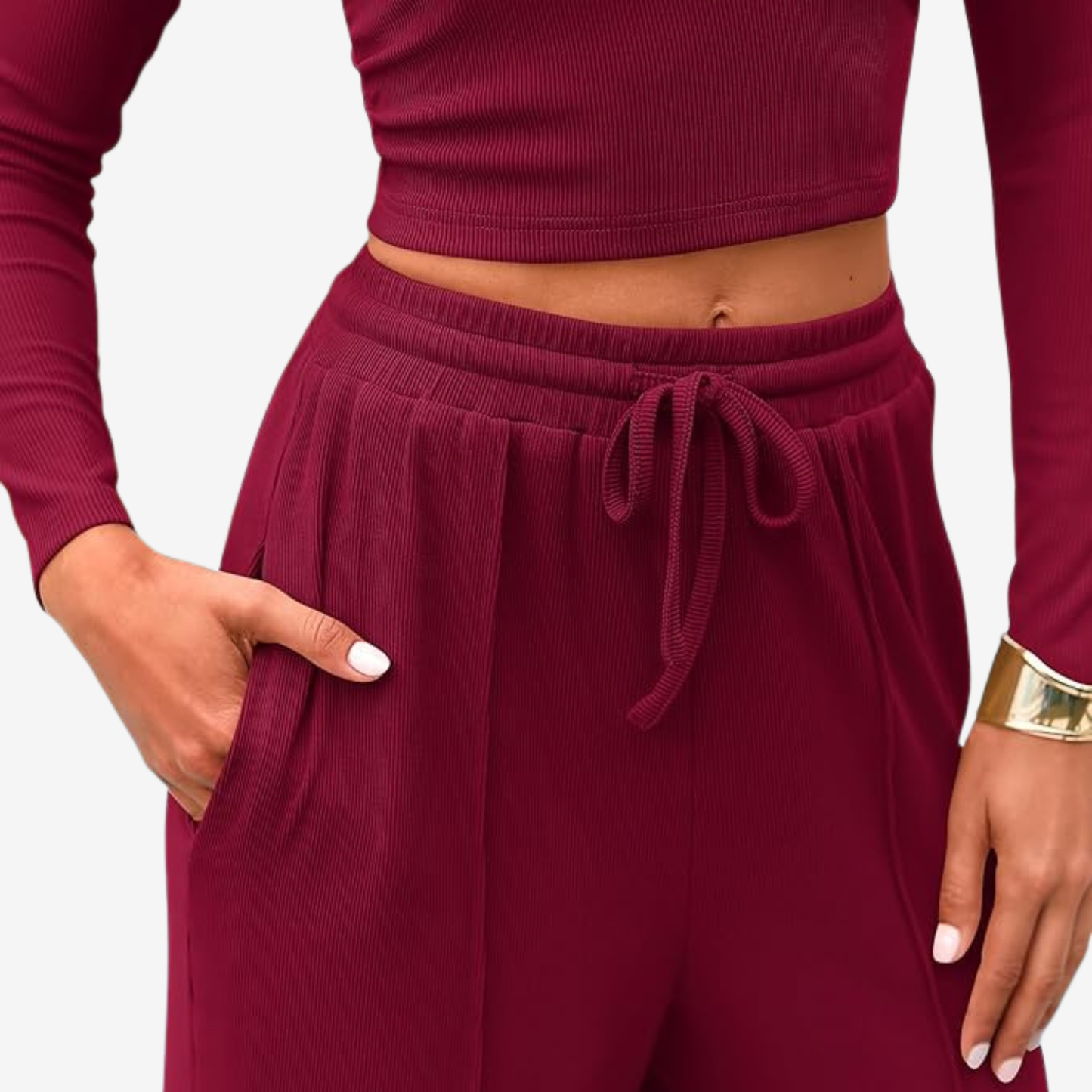 The CloudRib™ 2-Piece Knit Lounge Set