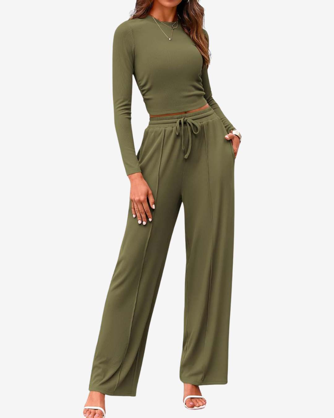 The CloudRib™ 2-Piece Knit Lounge Set