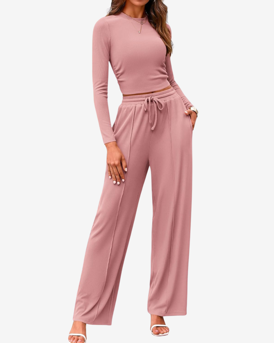 The CloudRib™ 2-Piece Knit Lounge Set