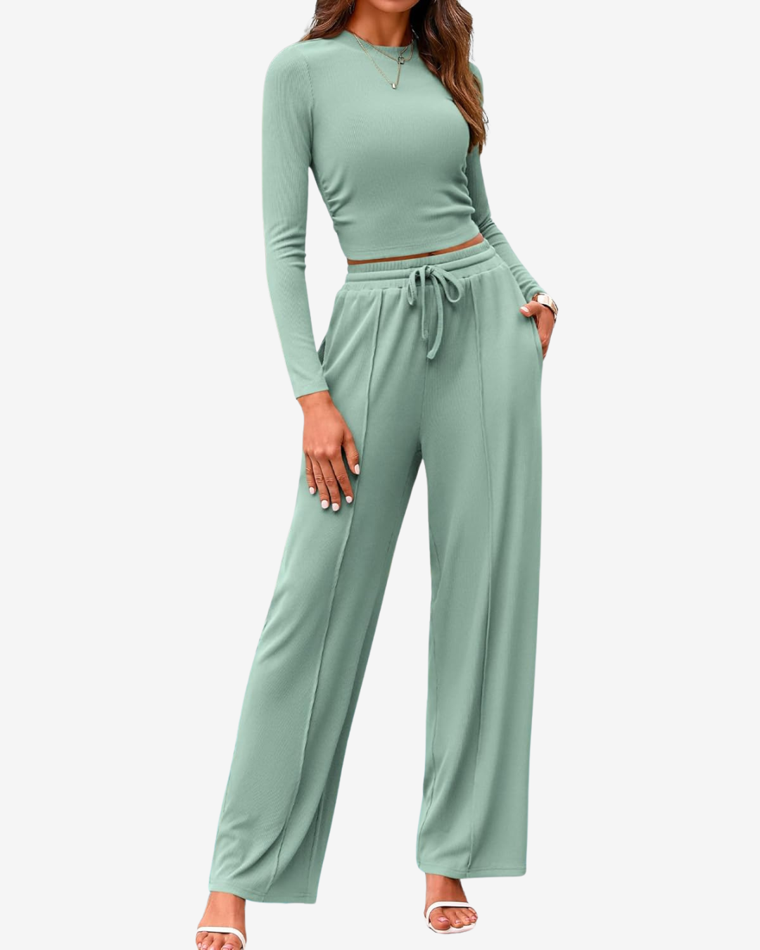 The CloudRib™ 2-Piece Knit Lounge Set